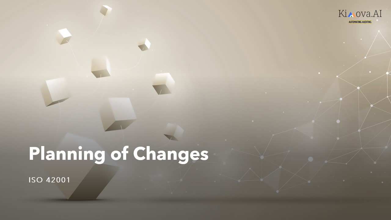 ISO 42001: Planning of Changes (Clause 6.3) with TurboAudit by [Kimova AI](https://kimova.ai)