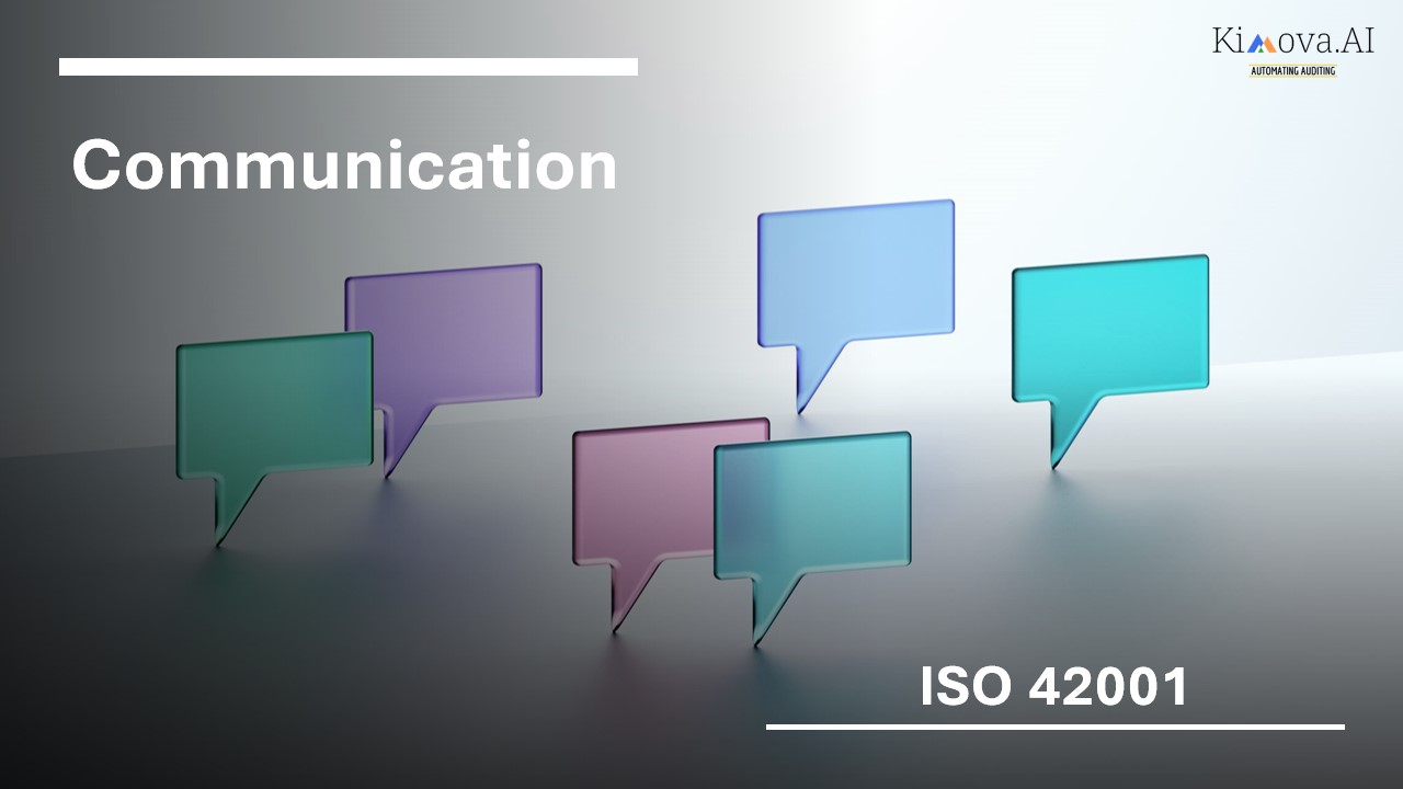 ISO 42001: Communication (Clause 7.4 of ISO 42001) with TurboAudit by [Kimova AI](https://kimova.ai)